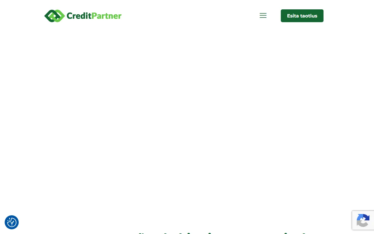 CreditPartner www.creditpartner.ee — koduleht