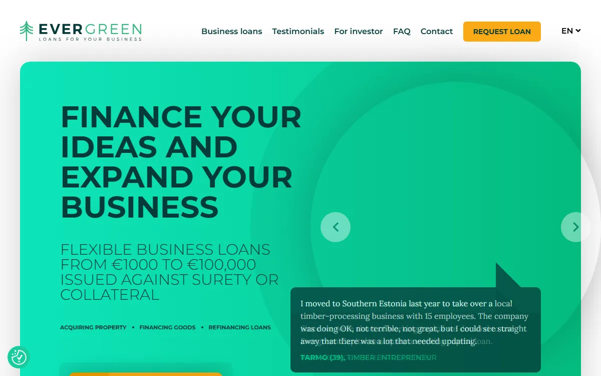 Evergreen www.evergreen.ee — koduleht
