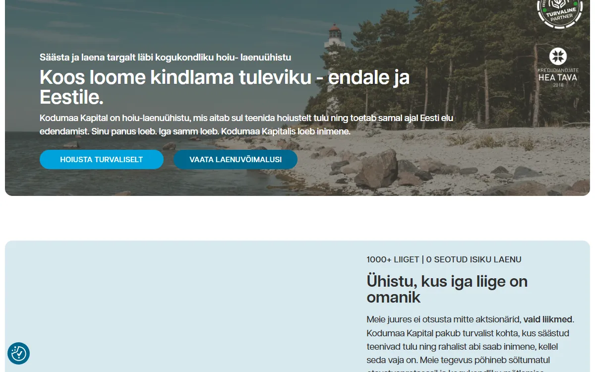 Kodumaakapital www.kodumaakapital.ee — koduleht