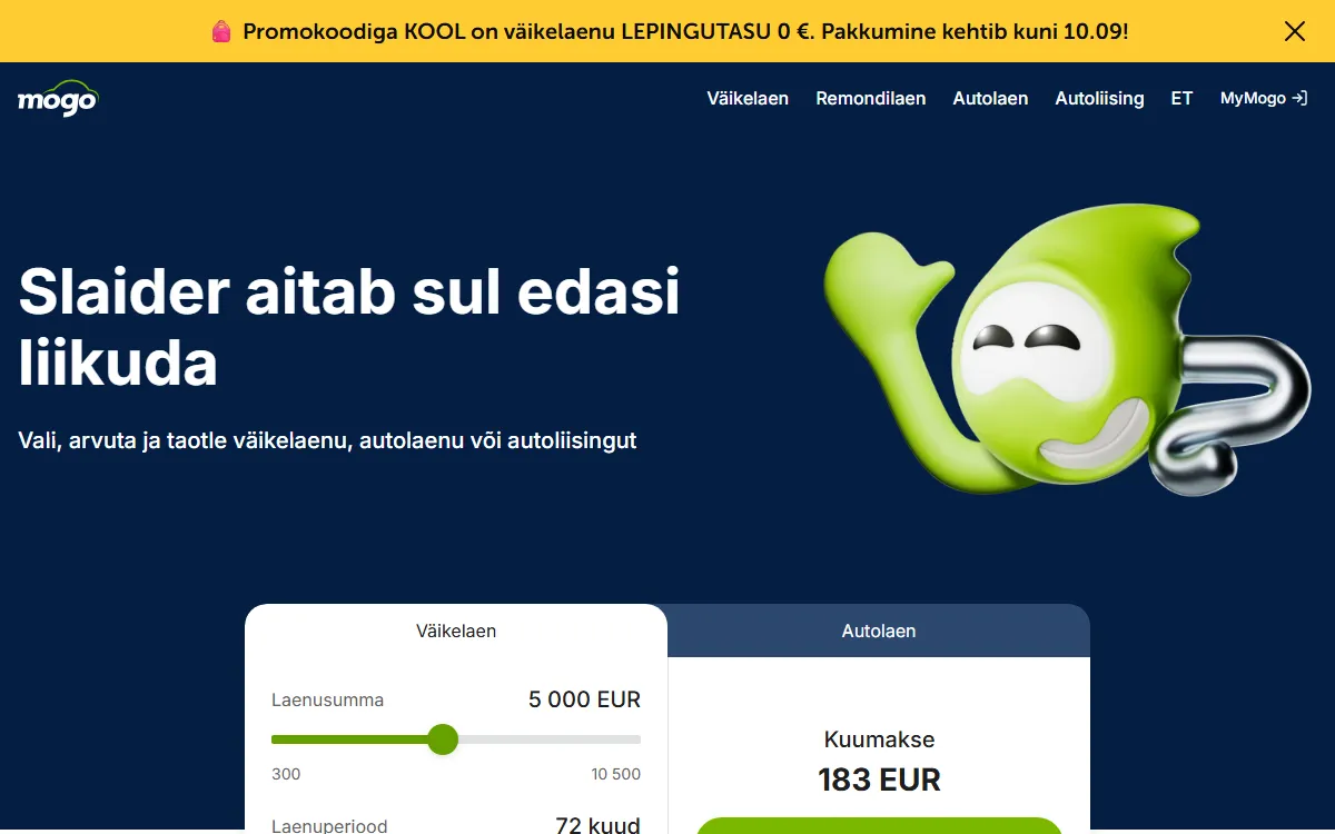 mogo www.mogo.ee — koduleht